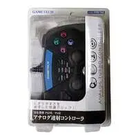 PlayStation 2 - Video Game Accessories (ゲームテック アナログ連射コントローラ ブラック)