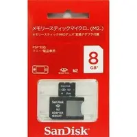 PlayStation Portable - Video Game Accessories - Memory Stick (サンディスク メモリースティックマイクロ M2 8GB[SDMSM2B-008G-J95])