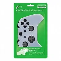 Xbox One - Video Game Accessories (コントローラーシリコンカバー クリアホワイト)