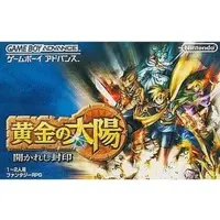 GAME BOY ADVANCE - Ougon no Taiyou (Golden Sun)