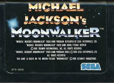 MEGA DRIVE - Michael Jackson's Moonwalker