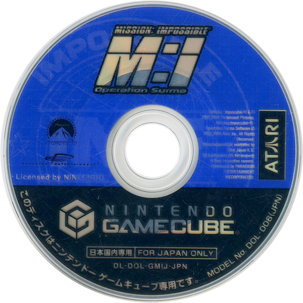 NINTENDO GAMECUBE - Mission: Impossible