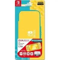 Nintendo Switch - Video Game Accessories - Pouch (EVAポーチLite イエロー＆ターコイズ (Switch Lite用))