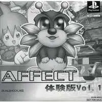 PlayStation - Game demo (AFFECT 体験版 Vol.1)