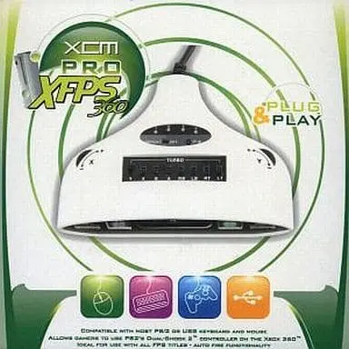 Xbox 360 - Video Game Accessories (XFPS 360 PRO (ホワイト)) - No Box No Manual