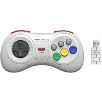 MEGA DRIVE - Video Game Accessories (8BitDo M30 2.4G ワイヤレス ゲームパッド for Sega Genesis Mini ＆ Mega Drive Mini ＆Switch 6ボタンレイアウト(ホワイト))