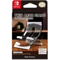 Nintendo Switch - Video Game Accessories (TWIN ARCH STAND for Nintendo Switch ホワイト)