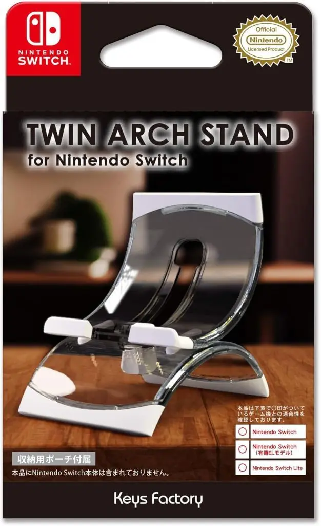 Nintendo Switch - Video Game Accessories (TWIN ARCH STAND for Nintendo Switch ホワイト)