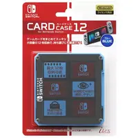 Nintendo Switch - Video Game Accessories - Case (カードケース12 ブルー (SWITCH用))