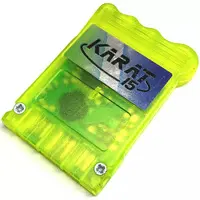 PlayStation - Video Game Accessories - Memory Card (メモリーカード KARAT 15(クリアイエロー))