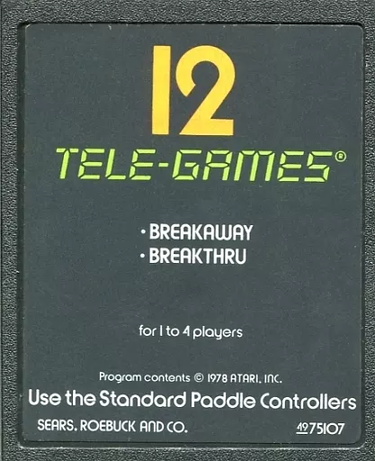 Atari 2600 (BREAKAWAY IV)