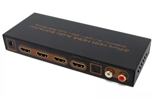 Video Game Accessories (ELEVIEW 3Port HDR HDMI Audio Extractor (3入力1出力) [HDSW0017M1])