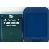 PlayStation 2 - Video Game Accessories - Memory Card (Playstation2 専用メモリーカード(8MB) MEMORY FORCE(クリアブルー))