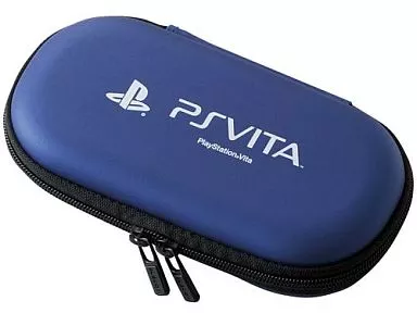 PlayStation Vita - Video Game Accessories - Case (セミハードケース ブルー [GM-VITAEVA1BU])