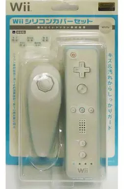 Wii - Video Game Accessories (Wiiリモコンシリコンカバーセット (ホワイト))