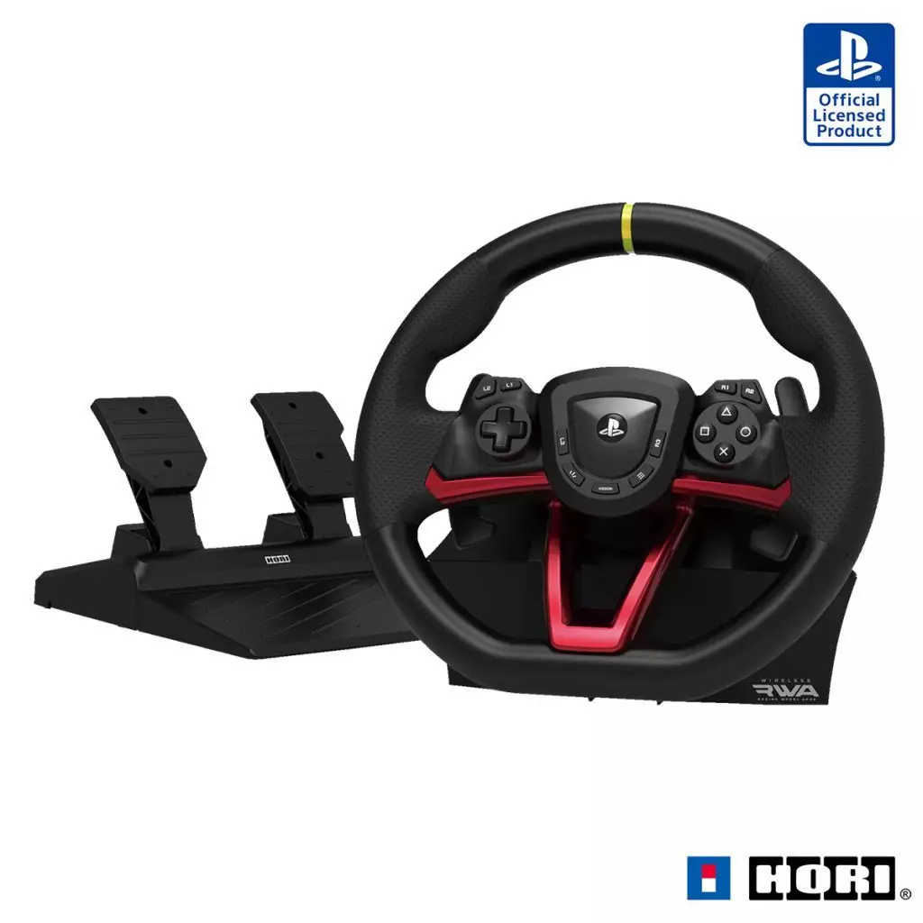 PlayStation 5 - Video Game Accessories (ワイヤレスレーシングホイール APEX for PS5/PS4/Win)