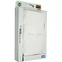 Nintendo DS - Nintendo DS Lite (ニンテンドーDS Lite専用 ライトスリッポン[ライクレザー]・ホワイト)