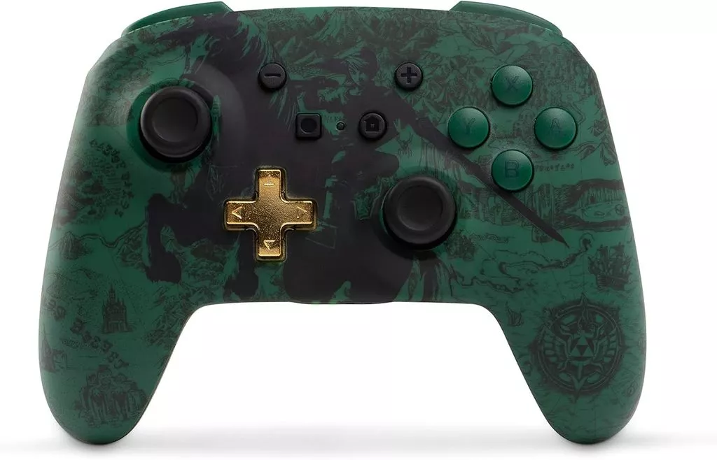 Nintendo Switch - Video Game Accessories - Game Controller (PowerA Enhanced Wireless Controller for Nintendo Switc(The Legend of Zelda))