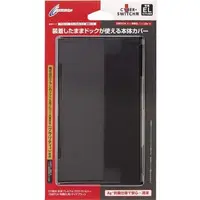 Nintendo Switch - Video Game Accessories (本体プレミアムプロテクトカバー クリアブラック (Switch有機ELモデル用))