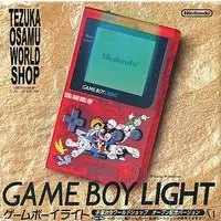 GAME BOY - Video Game Console (ゲームボーイライト本体 手塚治虫ワールドショップオープン記念 クリアレッド)