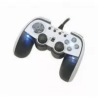 PlayStation 2 - Video Game Accessories (アナログ連射コントローラ 光 [LIGHT＆WHITE])