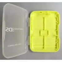 Nintendo DS - Video Game Accessories - Case (NintendoDS専用 カードケースアドレス イエロー)