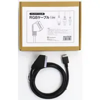 PlayStation - Video Game Accessories - RGB cable (3Aカンパニー RGBケーブル 1.5m[3A-XRGB32-PS])