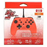 Nintendo Switch - Video Game Accessories (連射コントローラーSW レッド)