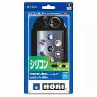 PlayStation Vita - Video Game Accessories (シリコンカバー ブラック(PSV-2000用))