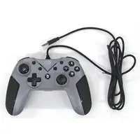 Nintendo Switch - Video Game Accessories - Game Controller (Switch対応 有線ゲームコントローラーNEO(Gray)[AH10384]) - No Box No Manual