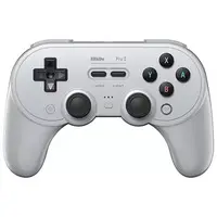 Nintendo Switch - Video Game Accessories - Game Controller (8BitDo Pro2 Bluetooth gamepad Gray Edition)
