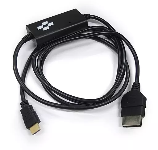 Xbox - Video Game Accessories (HD LINK CABLE FOR ORIGINAL XBOX SYSTEM(HDMIケーブル一体型)) - No Box No Manual