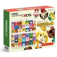 Nintendo 3DS - Video Game Console - Kisekae Plate - Animal Crossing series