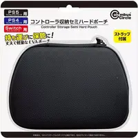 PlayStation 5 - Video Game Accessories - Pouch (コントローラ収納セミハードポーチ(PS5/PS4/Switch Proコントローラ用)[CC-MLCHP-BK])