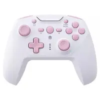 Nintendo Switch - Video Game Accessories - Game Controller (ジャイロコントローラー 無線タイプ ホワイト×ピンク)