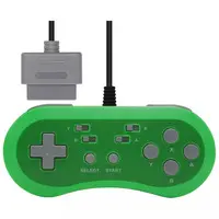 SUPER Famicom - Video Game Accessories - Game Controller (連コン16 グリーン (SFC互換機/SFC用))