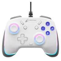 Nintendo Switch - Video Game Accessories - Game Controller (CYBER ゲーミングコントローラー ミニ HG 有線タイプ(ホワイト)[CY-WPCGCMWD-WH])