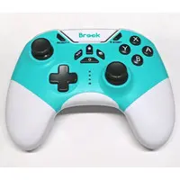 Nintendo Switch - Video Game Accessories - Game Controller (Brook Switch用ワイヤレスコントローラー Vivid (アクアブルー)[ZPPQ004])