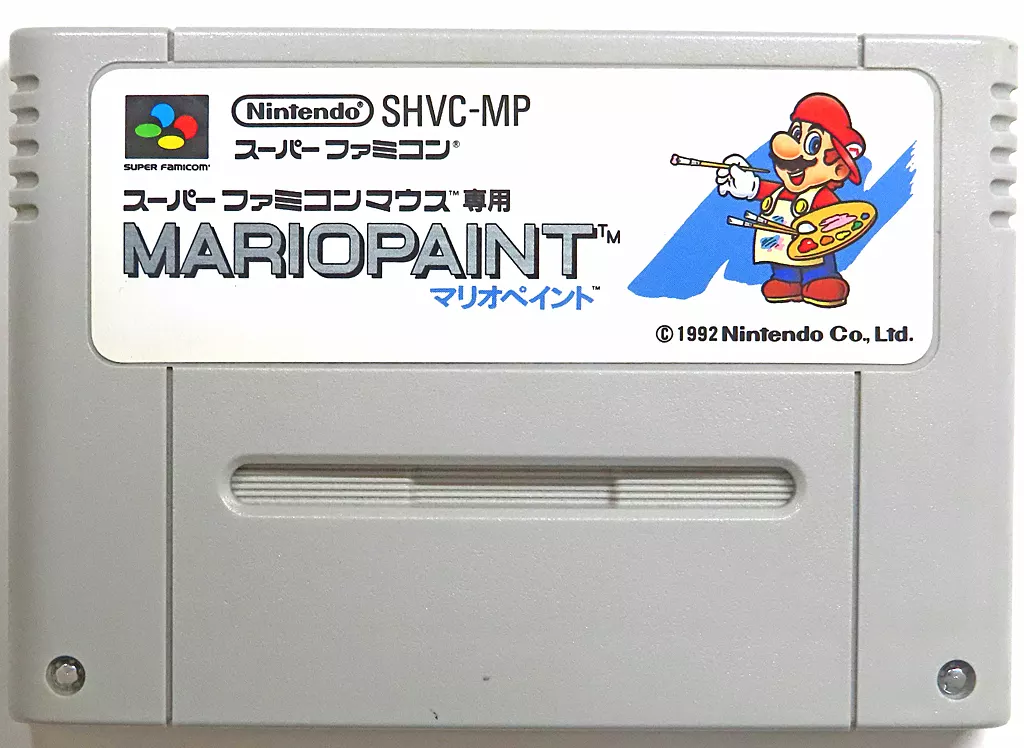 SUPER Famicom - MARIO PAINT - No Box No Manual
