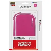 Nintendo 3DS - Video Game Accessories - Pouch (コンパクトポーチ for3DS ピンク)