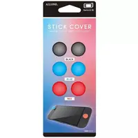 Nintendo Switch 2 - Video Game Accessories - Joy-Con - Thumb Grips (Joy-Con対応アナログスティックカバー ブラック/ブルー/レッド (Switch2用))