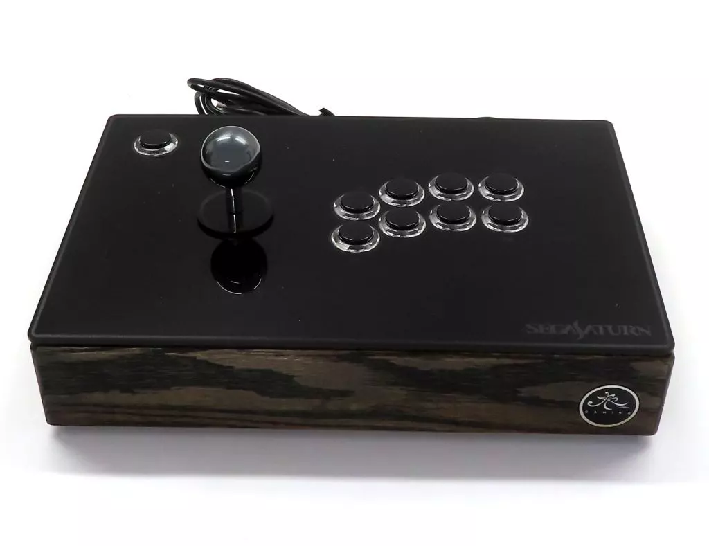 SEGA SATURN - Video Game Accessories - Game Controller (ROSE COLORED GAMING Joi Stix)