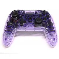 Nintendo Switch - Video Game Accessories - Game Controller (3coins クリアゲームコントローラ(パープル)[2421/3C2M344/00])