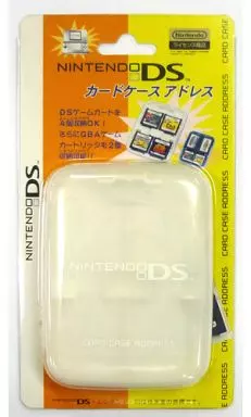 Nintendo DS - Video Game Accessories - Case (NintendoDS専用 カードケースアドレス ホワイト)
