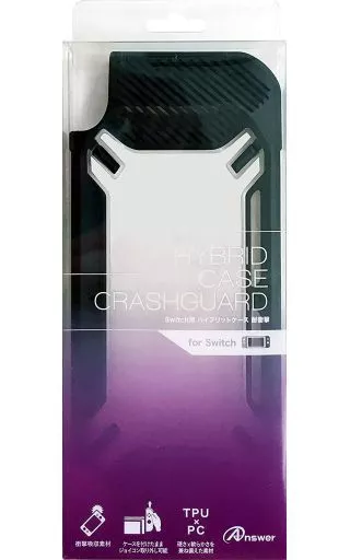 Nintendo Switch - Video Game Accessories - Case (ハイブリッドケース  耐衝撃 クリア (Switch用))