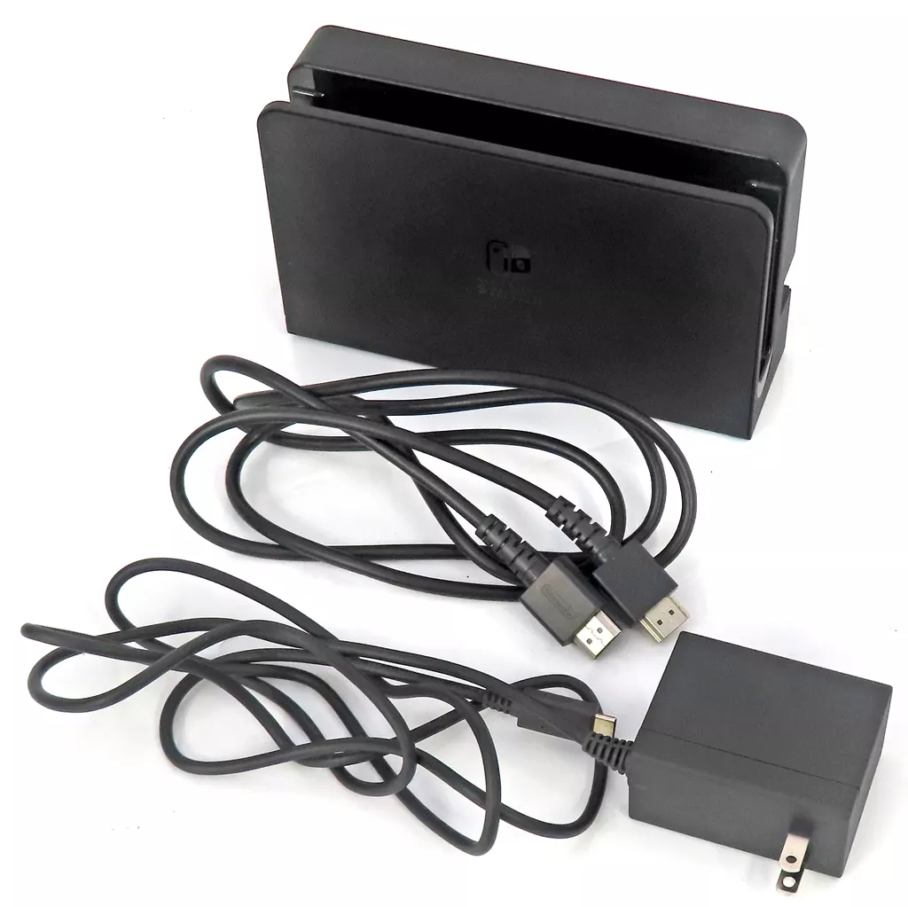 Nintendo Switch - Video Game Accessories - Nintendo Switch Dock (Nintendo Switch ELドックセット(ブラック))