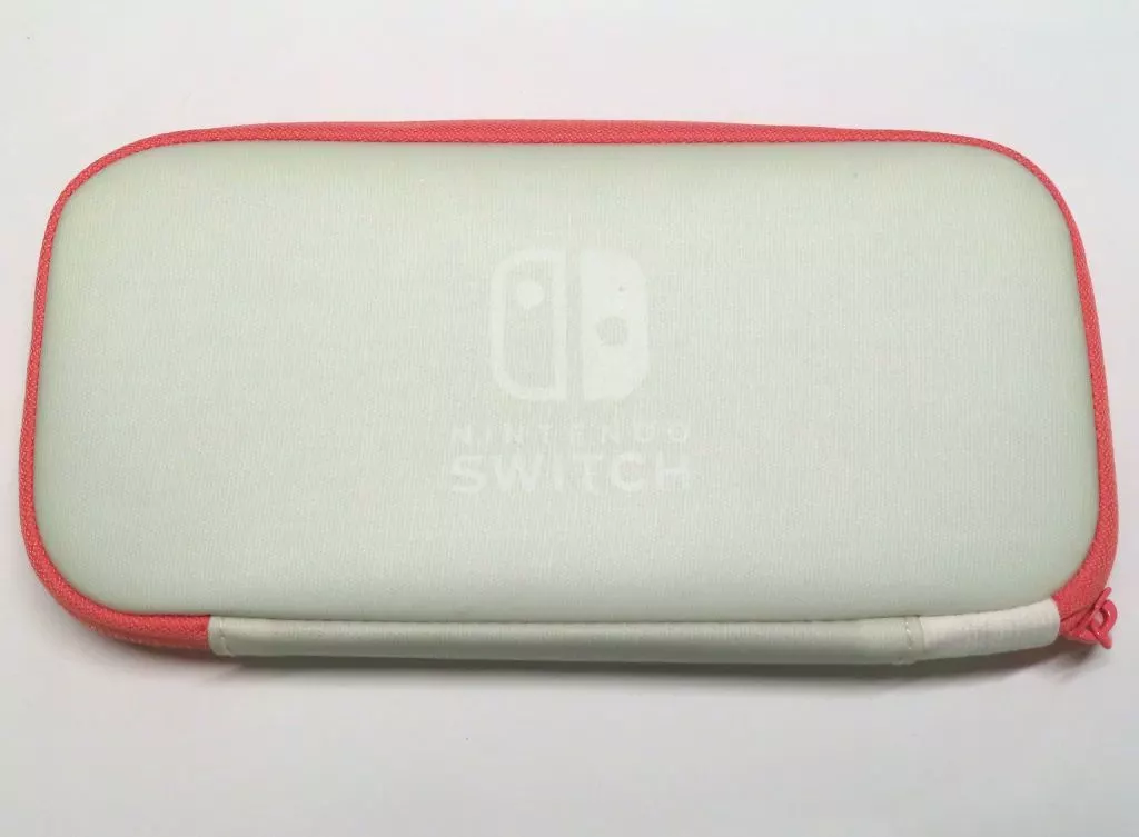 Nintendo Switch - Video Game Accessories - Case (Nintendo Switch Liteキャリングケース コーラル(画面保護シート付き))