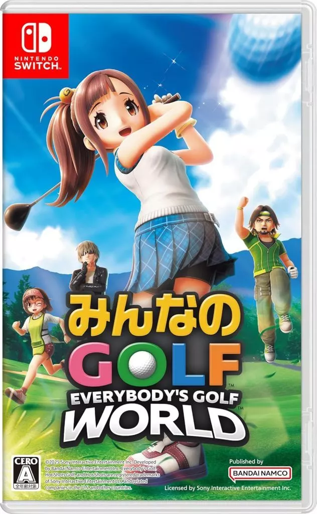 Nintendo Switch - Minna no Golf (Everybody's Golf)