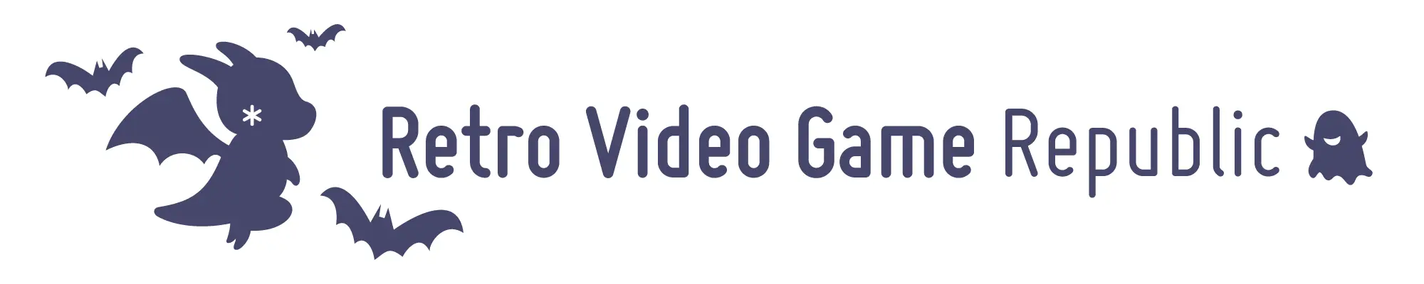 Retro Video Game Republic (halloween logo)