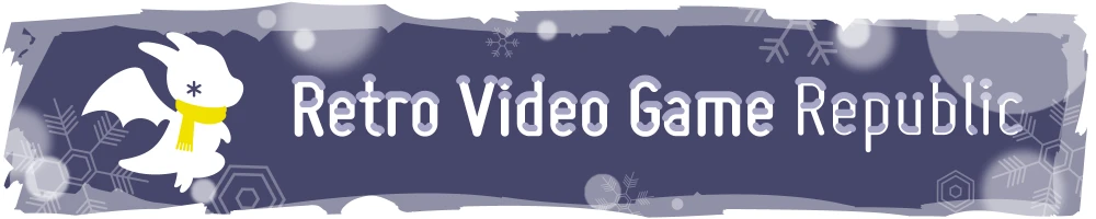 Retro Video Game Republic (xmas logo)